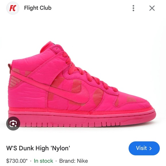 Nylon Magazine Nike Dunk High Top Exclusive - Picture 1 of 12